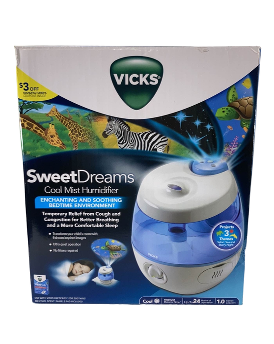 used Vicks Sweet Dreams Cool Mist Humidifier