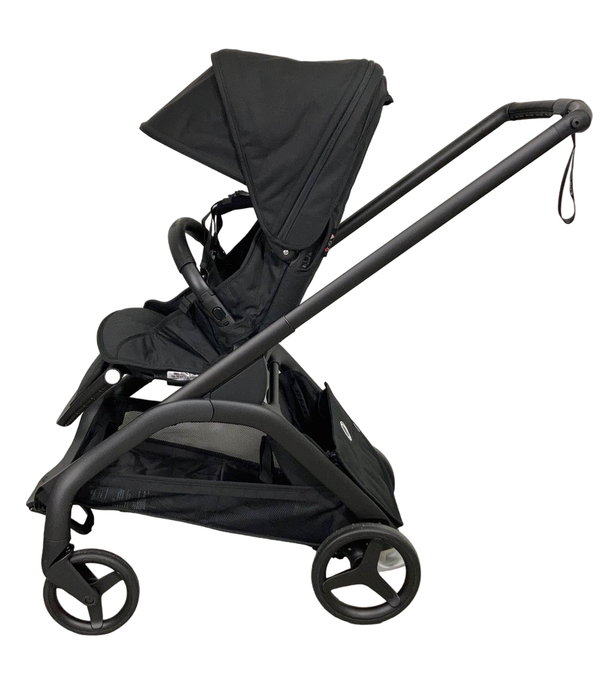 secondhand Bugaboo Dragonfly Stroller, Black, Midnight Black, Midnight Black, 2023