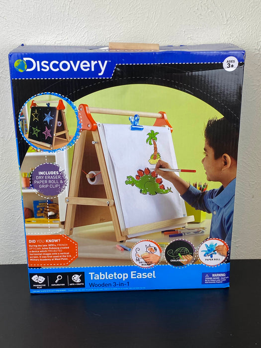 used Discovery Kids 3-in-1 Artist Tabletop Easel