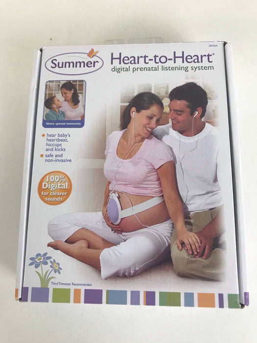 used Summer Infant Heart to Heart Prenatal Listening System, [DONATE]