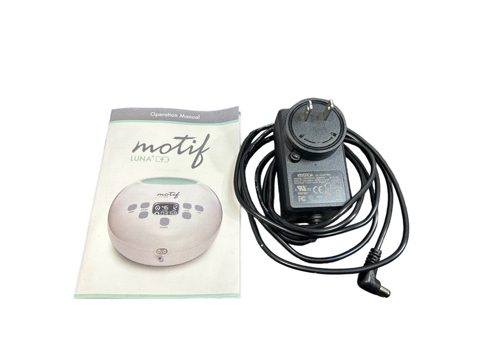 Motif Medical Luna Double Electric Breast Pump with Rechargeable Battery