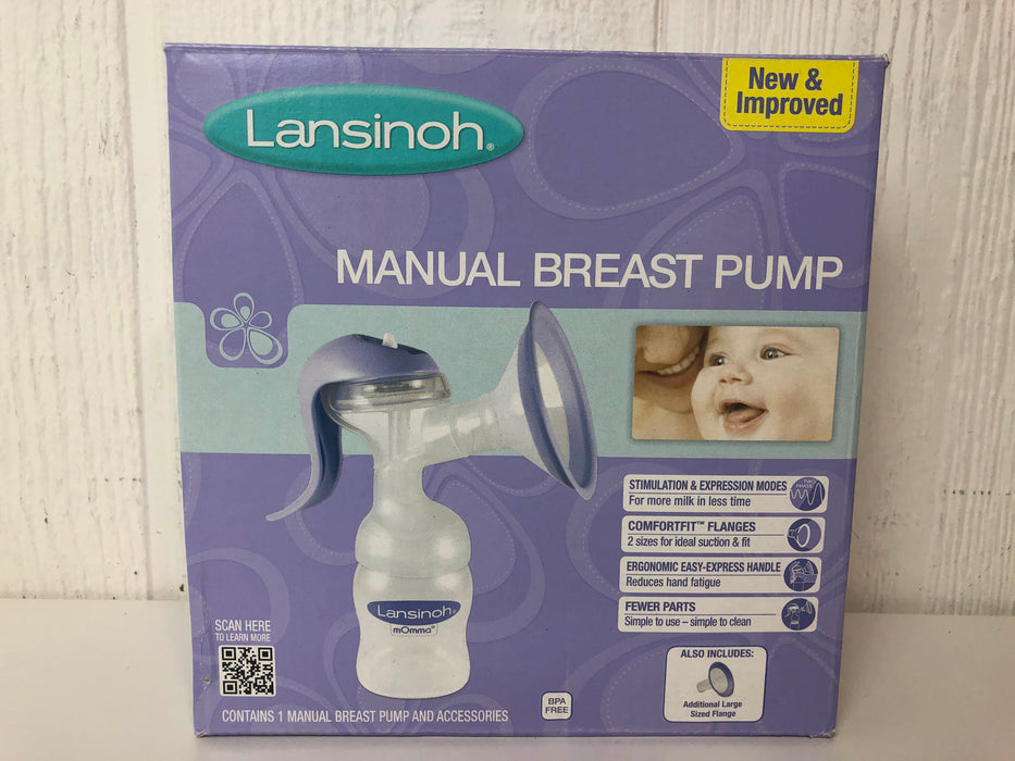 used Lansinoh Manual Breast Pump