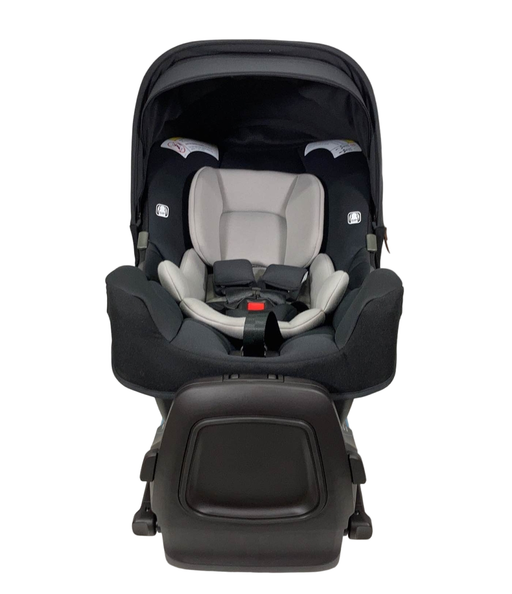 used Nuna PIPA rx Infant Car Seat with RELX Base, 2021, Caviar