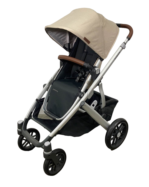 secondhand UPPAbaby VISTA V2 Stroller, 2022, Declan (Oat Melange)