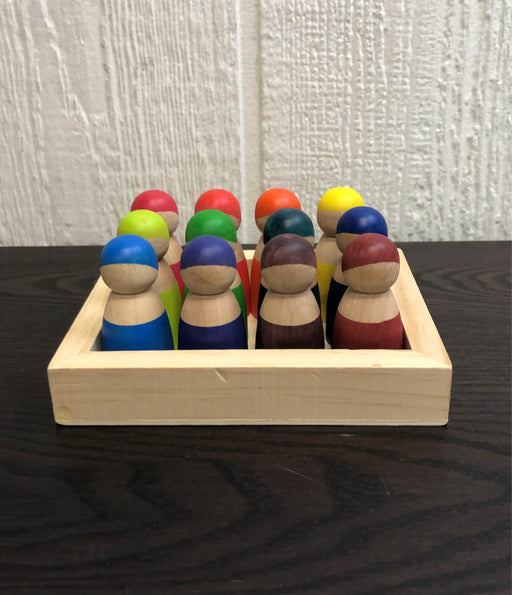 secondhand Montessori Wooden Dolls