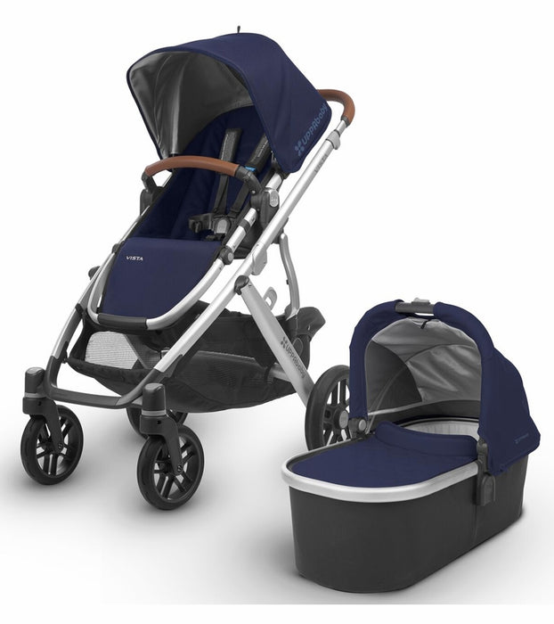 secondhand UPPAbaby VISTA Stroller, Taylor (Indigo), 2017