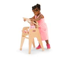 Community Playthings Wooden Doll High Chair