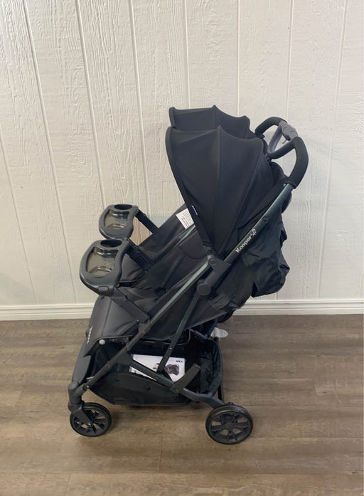 secondhand Joovy Kooper X2 Double Stroller, Forged Iron, 2021