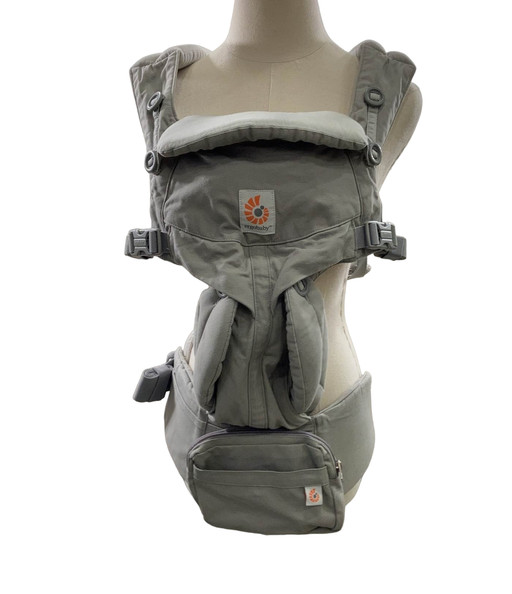 used Ergobaby Omni 360 Cotton Baby Carrier, Pearl Grey