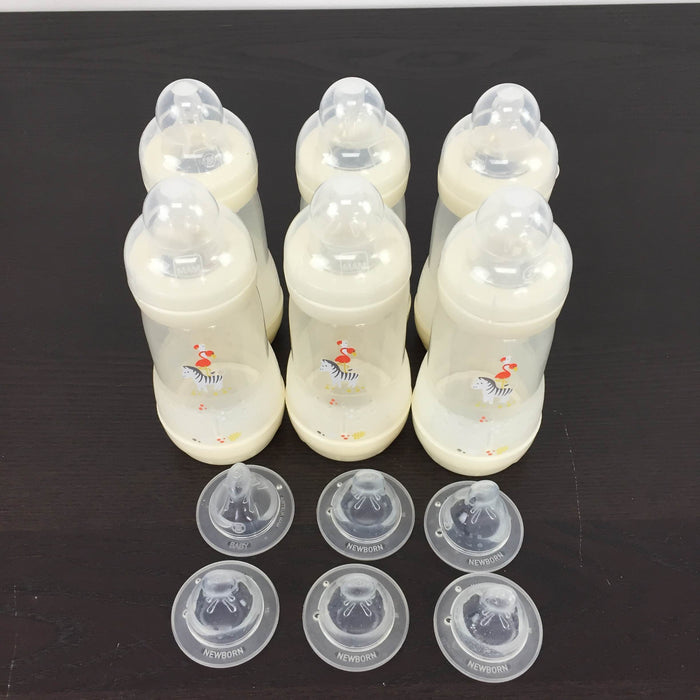 used BUNDLE MAM Baby Bottles