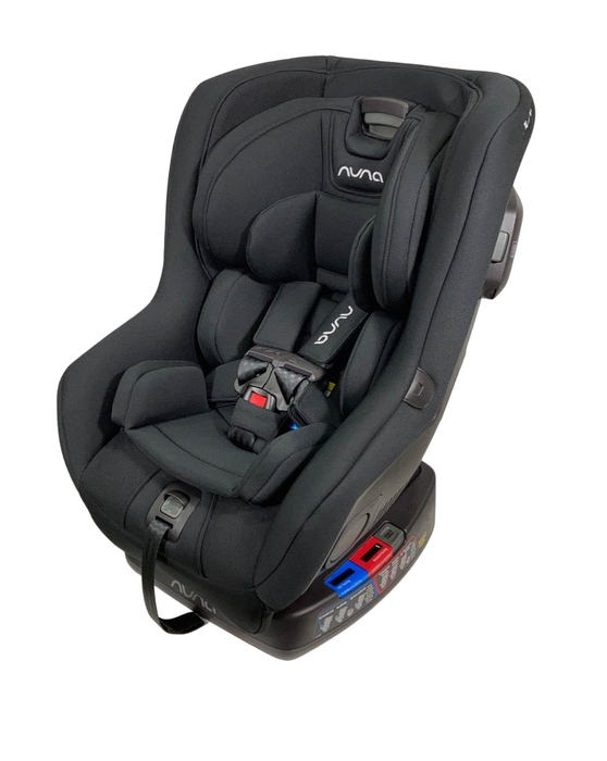 used Nuna RAVA Convertible Car Seat, Caviar, 2022