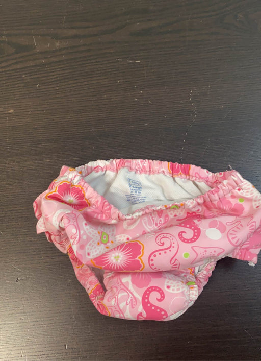 secondhand iPlay Reusable Swim Diaper, 24 Months, Pink Sea Life