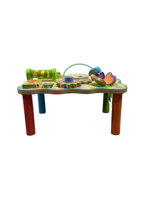 secondhand Melissa & Doug First Play Children’s Jungle Wooden Activity Table