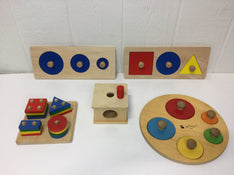 used BUNDLE Wooden Puzzles