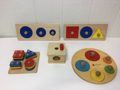 used BUNDLE Wooden Puzzles