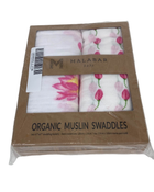 used Malabar Baby Organic Cotton Muslin Swaddle