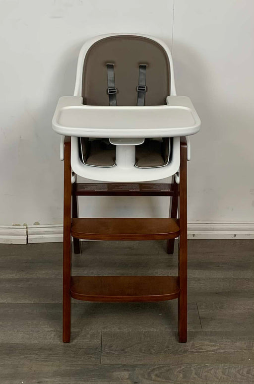 used OXO Tot Sprout High Chair, Taupe/Walnut