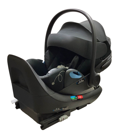 used Cybex Cloud G Lux with SensorSafe, Moon Black, 2022