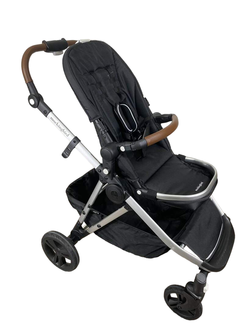 used Mockingbird Single to Double Stroller, 2022, Silver with Penny Leather