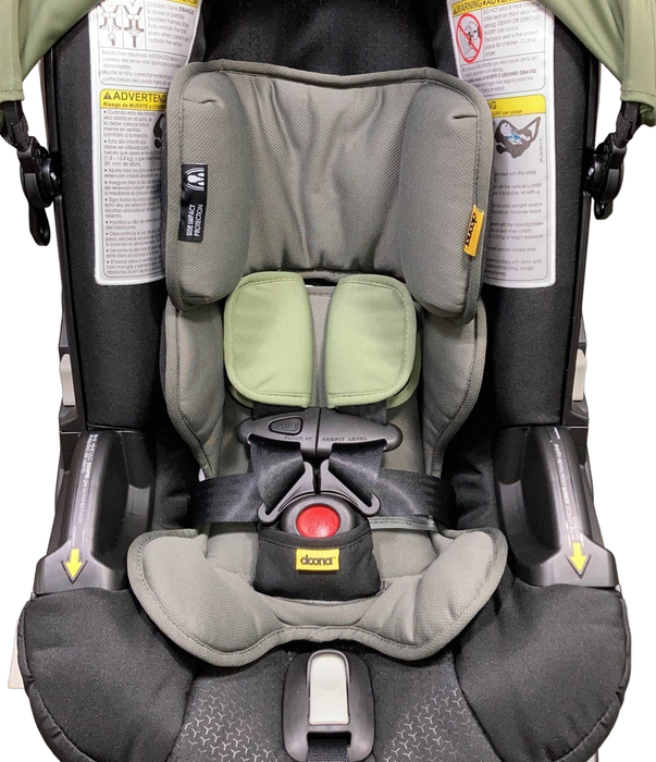 Doona Infant Car Seat & Stroller Combo, 2022, Desert Green