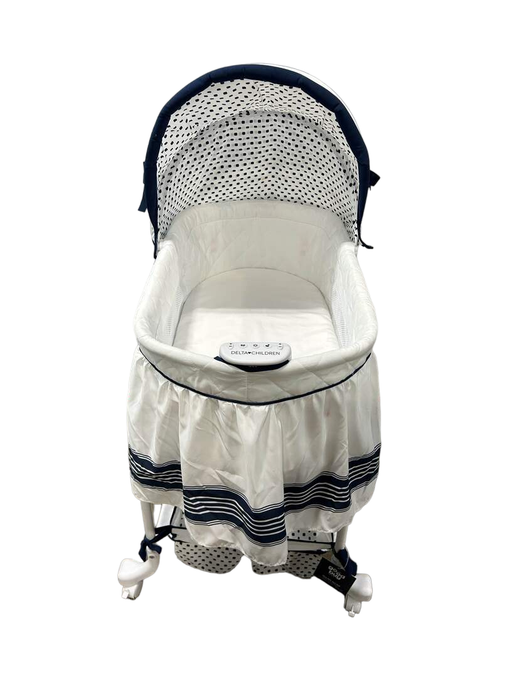 used Delta Children Gliding Bassinet, Marina