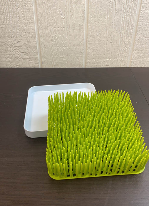 secondhand Boon Grass Countertop Drying Rack, Green, Grass Countertop Drying Rack