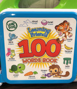 secondhand Leap Frog Learning Friends 100 Words Book