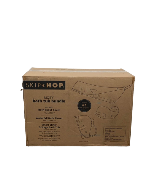 used Skip Hop Bathtub Bundle, Grey