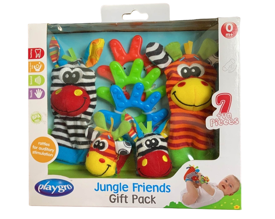 used Playgro Jungle Friends Gift Pack