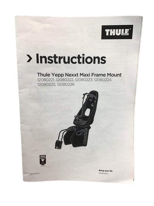 Thule Yepp Nexxt Maxi Frame Mount Child Bike Seat, Mint Green