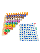 used Lovevery Montessori Math Bars And Number Tiles With Counters