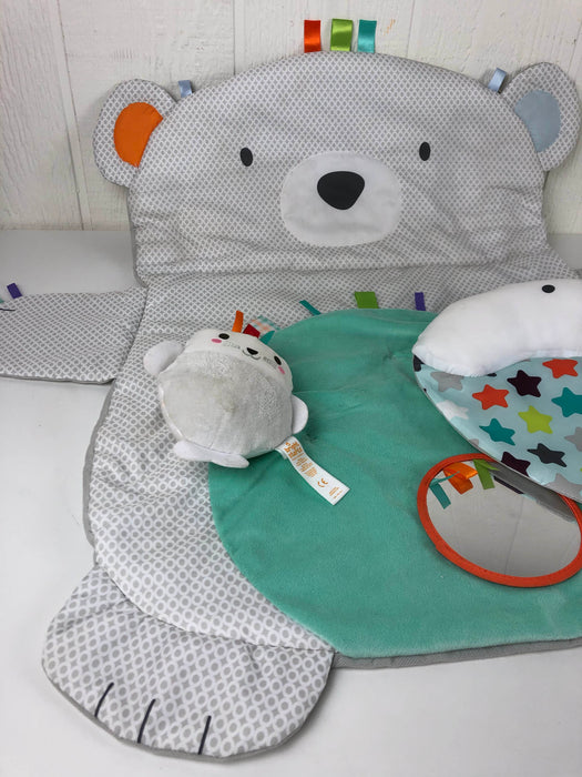 secondhand Bright Starts Tummy Time Prop & Play Mat, Bear