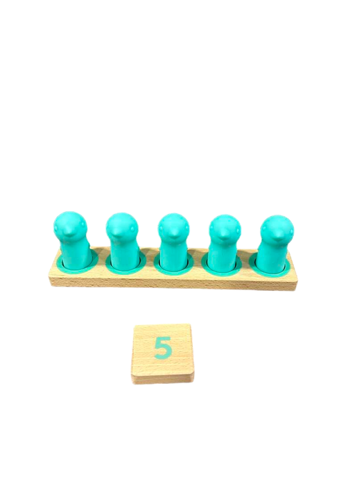 Lovevery Montessori Math Bars And Number Tiles With Counters