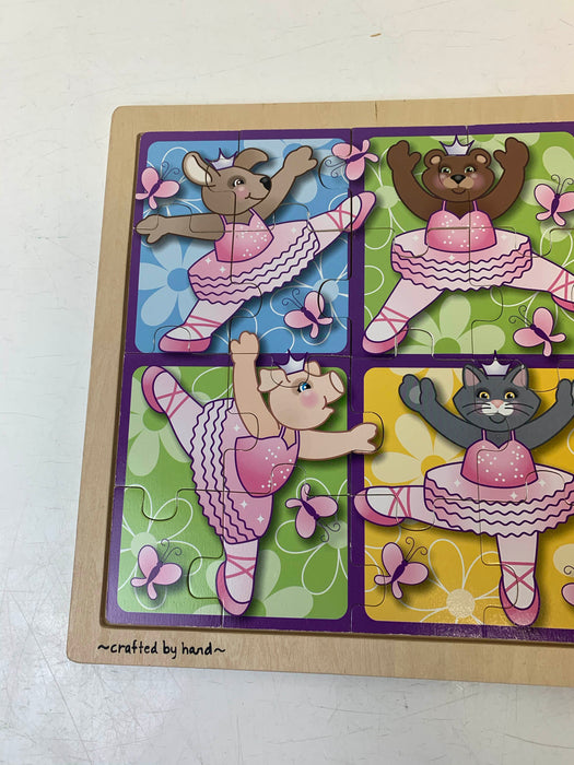 secondhand Melissa & Doug Wooden Puzzle