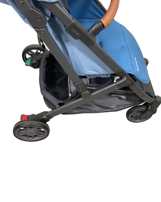 used UPPAbaby MINU V2 Stroller, 2022, Charlotte (Coastal Blue)