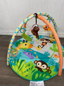 secondhand Bright Starts Monkey Business Musical Activity Gym and Play Mat