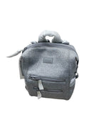 used Dagne Dover Indi Diaper Backpack Small, Heather Grey