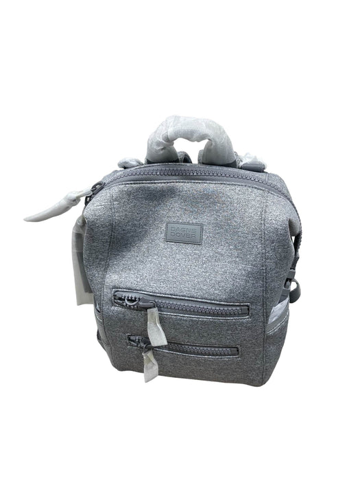 used Dagne Dover Indi Diaper Backpack Small, Heather Grey