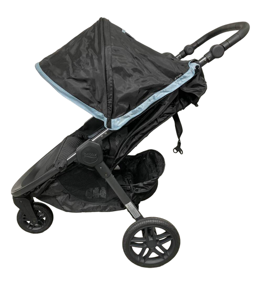 secondhand Britax B-Free & B-Safe Gen2 FlexFit Travel System, 2019, Frost Black/Blue