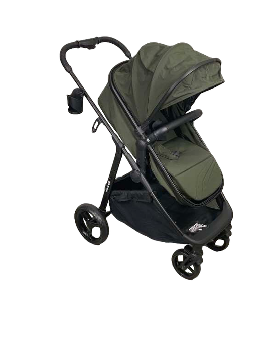 used Mompush Wiz Stroller, Forest, 2023