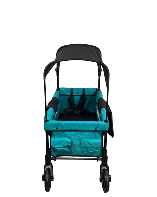 used Wonderfold W1 Original Stroller Wagon, 2021, Teal Green