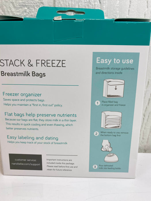 secondhand Nanobébé Breastmilk Storage Bags