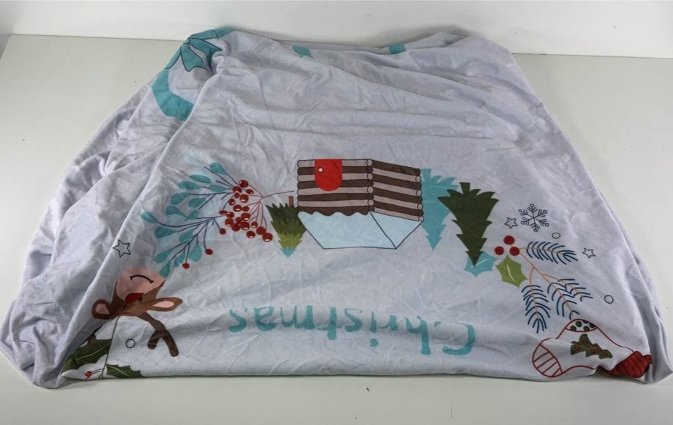 secondhand Fitted Crib Sheet, Christmas