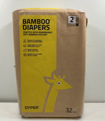 secondhand DYPER Bamboo Diapers, S,32 count 