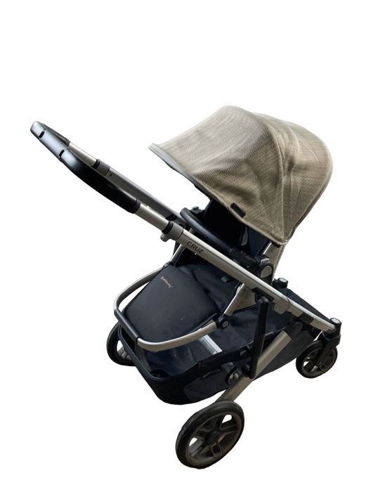 secondhand UPPAbaby CRUZ V2 Stroller, 2019, Sierra (Dune Knit)