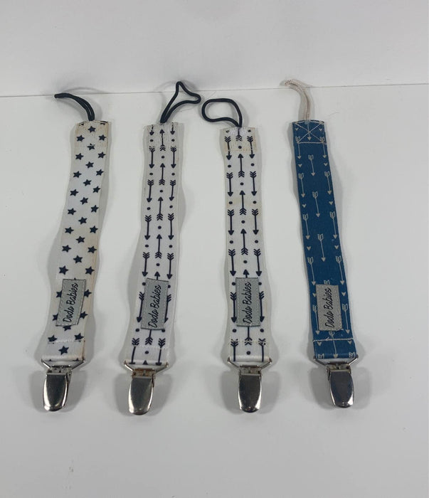 used BUNDLE Pacifier Clips, -Dodo Babies