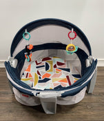 used Fisher Price On-the-Go Baby Dome, Gray