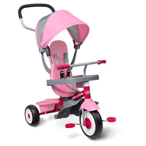 used Radio Flyer 4-in-1 Stroll 'n Trike, Pink