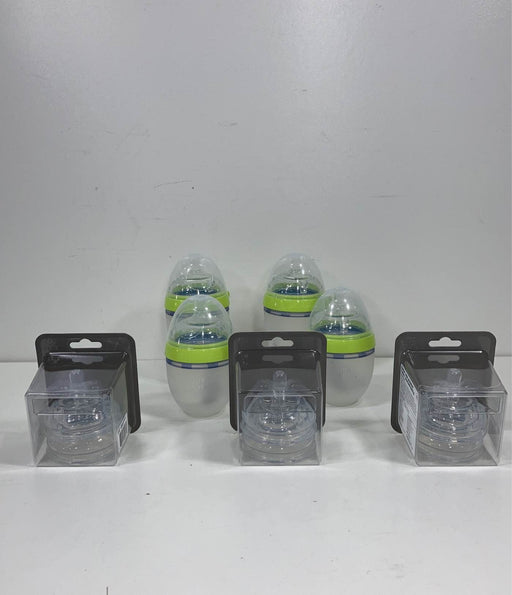 used Comotomo Baby Bottle Bundle Gift Set, Green