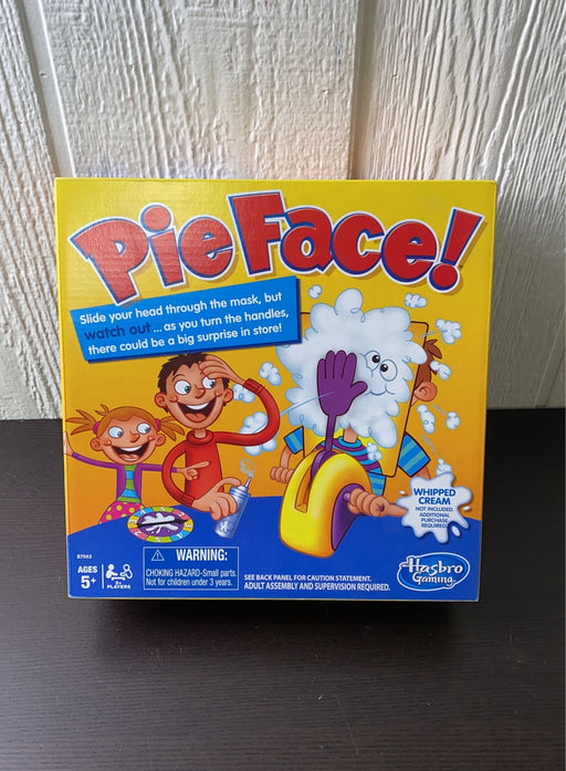 used Hasbro Pie In The Face Game